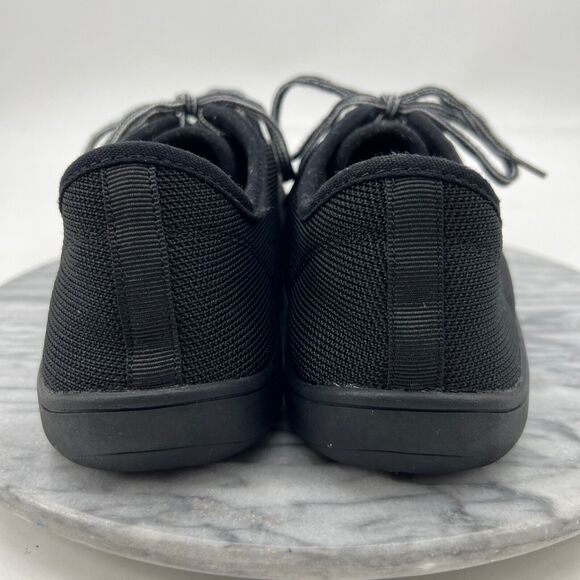WHITIN Sneakers Mens 13.5 Black Canvas Barefoot Minimalist Zero Drop Athletic 47 - Picture 5 of 13